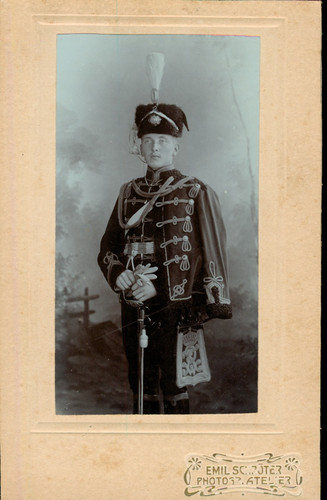 Wk1 cdv soldat husar - wk1,