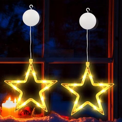 Led weihnachtsstern fenster - led,