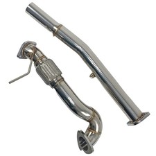 76mm 3 Zoll Edelstahl Downpipe Hosenrohr 76mm Audi TT S3 1.8T VW Golf 4 4motion