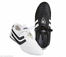 KWON ® Chosun Plus TKD Schuhe Taekwondo Kampfsport Kampfsportschuhe weiß schwarz