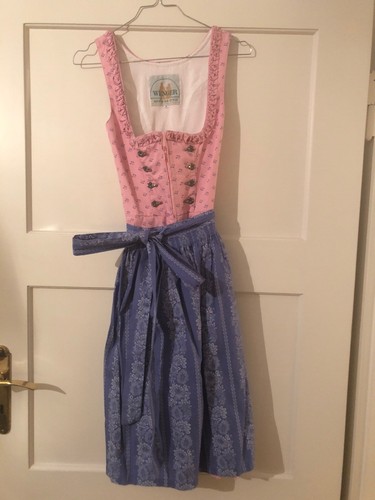 Traditionelles dirndl rosa - traditionelles,