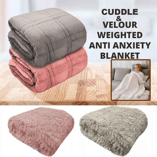 Neu gewichtsdecke velour - neu,