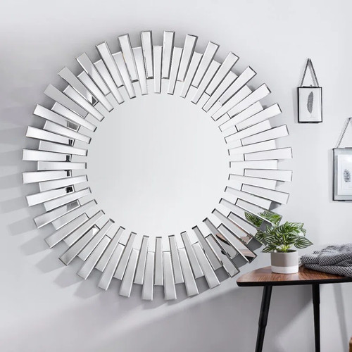 Barston sunburst glas gerahmt - sunburst,