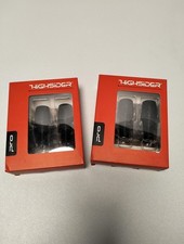 Doppelpack Highsider Lenkerenden für Originallenker - 1 Zoll - Schwarz - Alumini