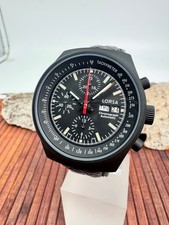 BUND Automatik Chronograph Matt Uhr Valjoux 7750 Clone Werk - IP Schwarz