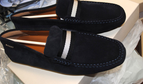 Bally echt leder halbschuhe - leder,