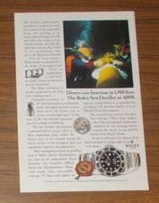 Seltene Werbung vintage ROLEX