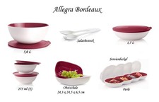 Tupperware Allegra Bordeaux in