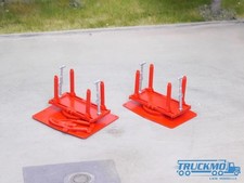 Elbe-Modell Bausatz 2x Drehschemel für Schwertransporte EM659