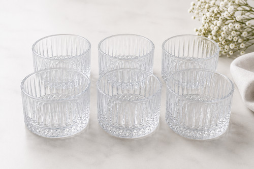 Elegante glasschalen 6er set - ,