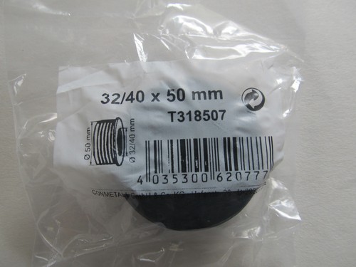 Gummi gewindenippel 40 - , x