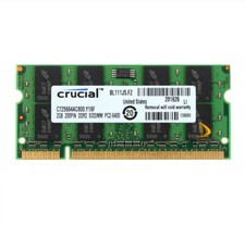 Crucial 8GB 4GB 2GB 2RX8