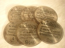 Kalliope 6 Platten 19,5cm