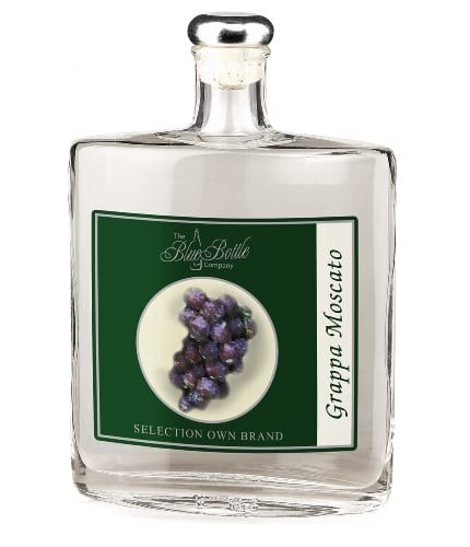 Grappa blue bottle - blue,
