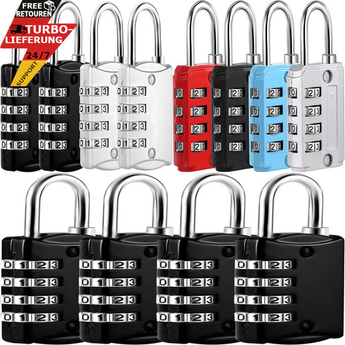4x vorhängeschloss - 🔒,