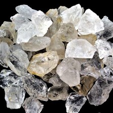 Bergkristall Edelsteine roh