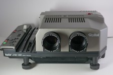 ROLLEI  twin MSC 300 mit zwei AV-Xenotar 2,4/90 HFT+Option auf Dialeinwand+Tisch