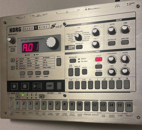 Korg mkii sampler synth - korg, es-1