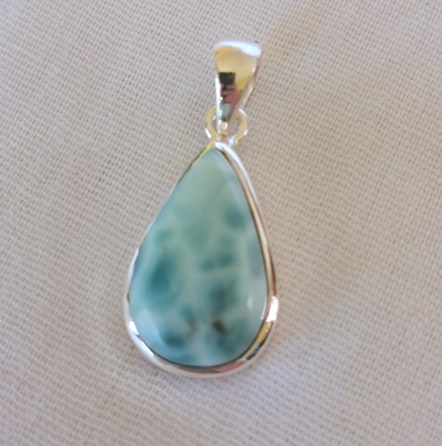 Anhänger mit larimar - mit, 925er