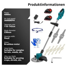 900W Akku Rasentrimmer