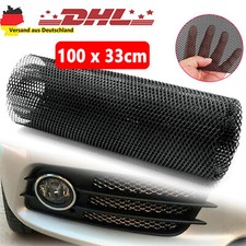 100×33cm Schwarz Renngitter Racing Gitter Auto Tuning Renngitter Streckgitte