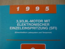 Werkstatthandbuch Systemdiagnose Motor Town & Country Grand Voyager usw  1995