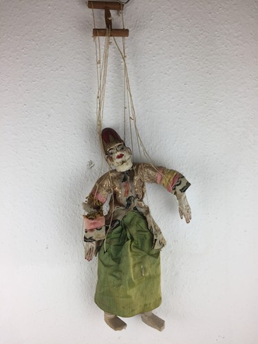 Marionette burma bettler holz - marionette,