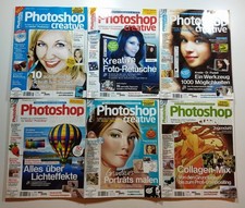 Photoshop creative 2009 komplett mit CD, Zeitschrift Ausgabe 6, 7, 8, 9, 10, 11