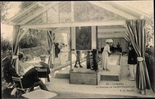 Ak Cabourg Calvados, Le Bowling au Garden Tennis Club, Kegelbahn - 3527501