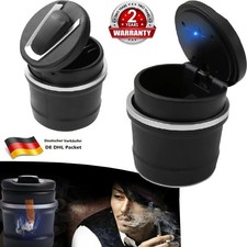 1x Auto-Aschenbecher mit LED