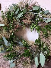 Zeitloser Eukalyptus-Kranz mit