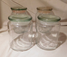 Konvolut 4 Stück WECK Einkochgläser Einmachgläser Weckgläser 2 Größen!