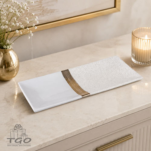 Formano schale weiß gold - formano,