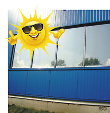 Sonnenschutzfolie 87% PREMIUM Spiegelfolie Hitzeschutz Fenster Folie AUSSEN
