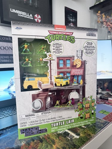 Tmnt turtle lair - nano, diorama
