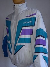 # ADIDAS 90ER VINTAGE TENNIS JACKE GR. M | D6 RETRO TRAININGSJACKE SUPERSTAR