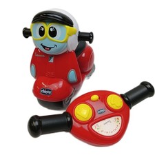 Chicco Kinder Motorrad Funkgesteuertes Vespa Fahrzeug Hupe Fahrspaß Jungen