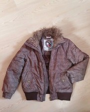 Jacke Winterjacke 140 Mädchen Yigga Braun Winter Paket Reiten 