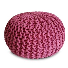 Strickhocker Pouf Ø45 o. 55cm
