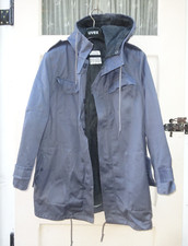 alter DRK Parka Deutsches Rotes Kreuz Jacke K-Anzug Fell grau Größe 46 ähnl. BW