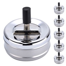 6 x Drehaschenbecher