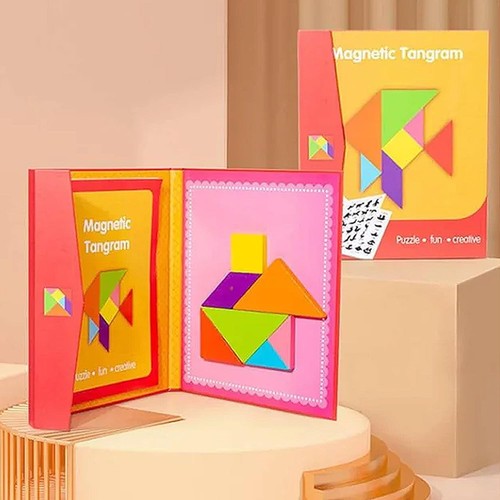 Magnetisches tangram puzzle - tangram,