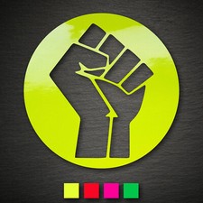 20555 BLM Faust Aufkleber