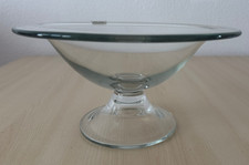 Glasschale Obstschale Glasfuß