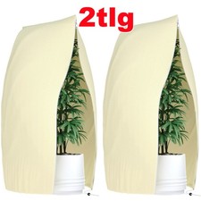 2 Stück Set XXL Pflanzen Frostschutz-Vlies Palmen Baum Winterschutz Wintervlies
