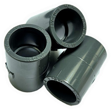 PVC-U Muffe egal metrisch 16DN10 S6.3/PN16 +GF+ / 10 Stück / Restposten