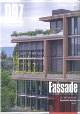 DBZ Deutsche BauZeitschrift 09│2024: Fassade  ++ wie neu +++