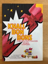 MOOG NICO Feuerwerk Prospekt Knallbonbons 90er Rarität Pyrotechnik Silvester