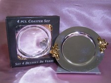 Glasuntersetzer 4tlg. Neu