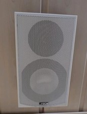 Canton GLE 410.2 Wand Decken Atmos Lautsprecher Paar Surround Weiss Mocca